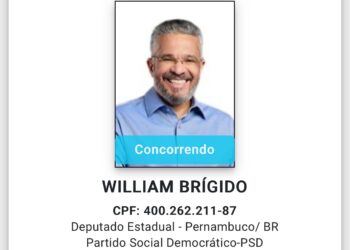 ELEIÇÕES 2026: WILLIAM BRIGIDO OFICIALIZA PEDIDO DE REGISTRO DE CANDIDATURA À REELEIÇÃO PARA A ALEPE IMG-20260808-WA0165